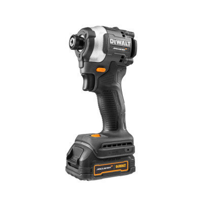 Шуруповерт DeWALT McLaren F1, XR Li-Ion PowerStack 18 В, 2x1.7Ah GFN блок, 206 Нм, TSTAK (DCF85ME2GT)