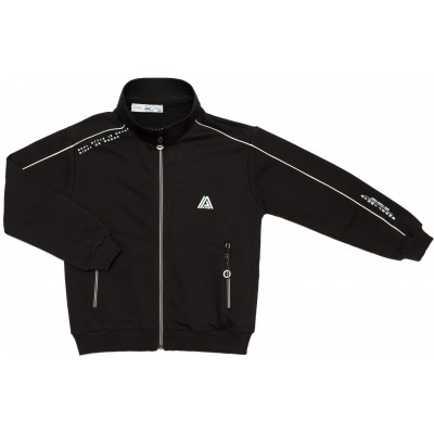 Спортивний костюм дитячий A-Yugi на блискавці (7052-140B-black)