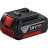 Набір акумулятор + зарядний пристрій Bosch GBA, 18V 3x5Ah, ЗП GAL 18V-40, L-Boxx 136 (0.615.990.L3T)