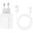 Зарядний пристрій BOROFONE BA47A Mighty speed single port QC3.0 3A + Type-C cable White (BA47ACW)
