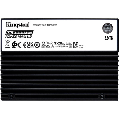 Накопичувач SSD U.2 2.5&quot; 3.84TB Kingston (SEDC3000ME/3T8)