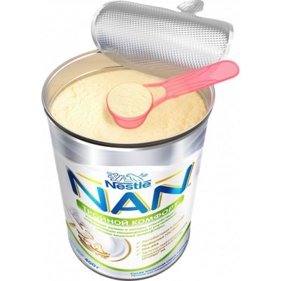 Дитяча суміш Nestle NAN Потрійний комфорт з народження, 400 г (7613035351462)