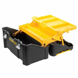 Ящик для інструментів Stanley ESSENTIAL Cantilever, 19&quot;, 490х290х250 мм, з металевими зам (STST83397-1)