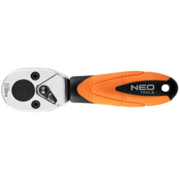 Тріскачка Neo Tools 1/4&quot;, 105 мм, CrV, 48 зубців (08-512)