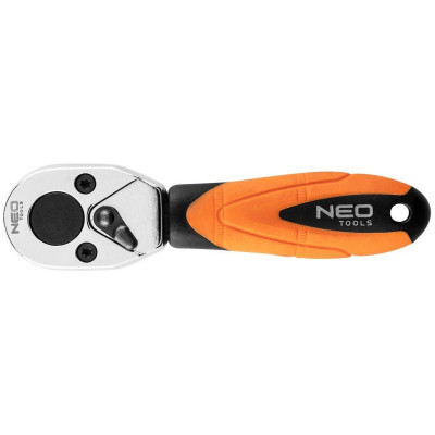 Тріскачка Neo Tools 1/4&quot;, 105 мм, CrV, 48 зубців (08-512)
