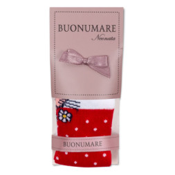 Колготки дитячі BNM із зайчиком (M0C0301-1265-86G-red)