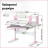Парта з кріслом ErgoKids TH-330 W/PN + Y-208 KP