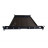 Полка 19&quot; Hypernet 1U глиб. 300мм, в шкафи глибиною 450мм, колір чорний (U-FS-45-Black)