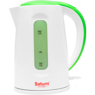 Електрочайник Saturn ST-EK8439U White/Green