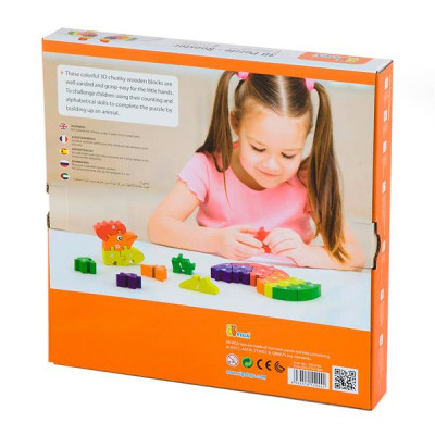 Пазл Viga Toys дерев&#039;яний Півник по літерах (55244N)