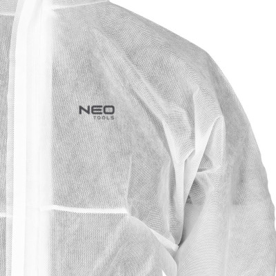 Костюм рабочий Neo Tools для окрашивания, материал нетканый полипропилен, плотность 50 г/м2, XXXL, белый (81-850-XXXL)