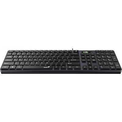 Клавиатура Genius SlimStar 126 USB Black Ukr (31310017407)
