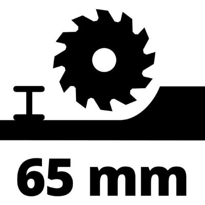 Дискова пила Einhell TE-CS 18/190 Li BL - Solo акум., PXC, 18В, диск 190х20 мм (без АКБ та ЗП) (4331210)