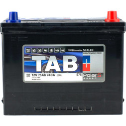 Акумулятор автомобільний TAB 75 Ah/12V Polar S Euro Japan (246 875)