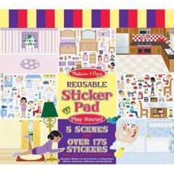 Набір для творчості Melissa&amp;Doug многоразовые наклейки &quot;Мой дом&quot; (MD14197)