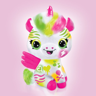 Набір для творчості Canal Toys DIY Airbrush Plush Єдиноріг Неон (AIR024)