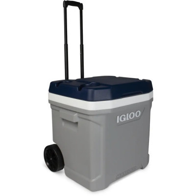 Термобокс Igloo Maxcold Latitude 62 Roller 56 л Grey/Blue (0342233469668)