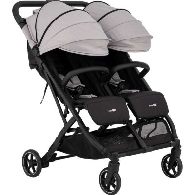 Коляска FreeON Active TWIN, сіра (82801)