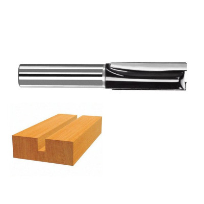 Фреза Bosch Professional пазова з двома лезами, Std, S8, D10, L25.4 (2.608.628.373)