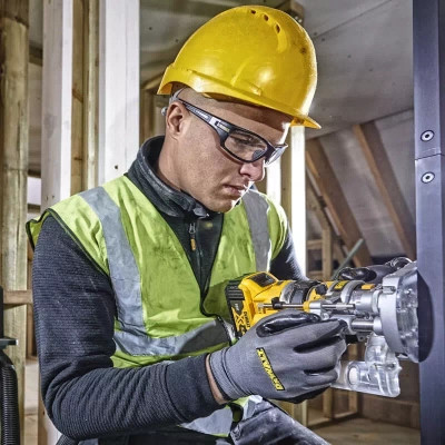 Фрезер DeWALT 18В XR Li-lon, безщітковий, 16000-25500 об/хв, цанга 6-8 мм, (без АКБ та ЗП) (DCW604N)