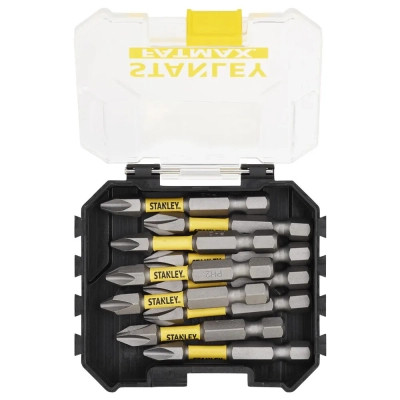 Набір біт Stanley FatMax, Phillips, Ph2, L = 50 мм, 10 шт, кейс (STA88573)