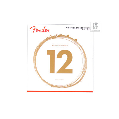 Струни для гітари Fender 60L Phosphor Bronze Acoustic Strings (12-53) (55646)