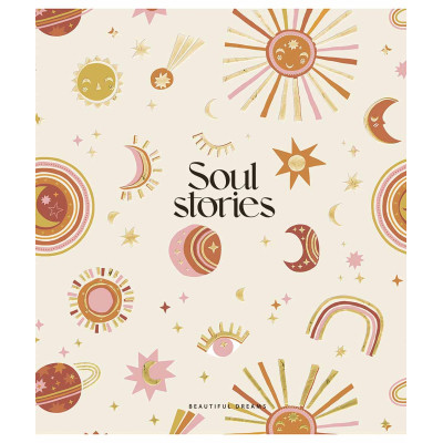 Зошит Школярик Soul stories 80 аркушів лінія (080-3202L)