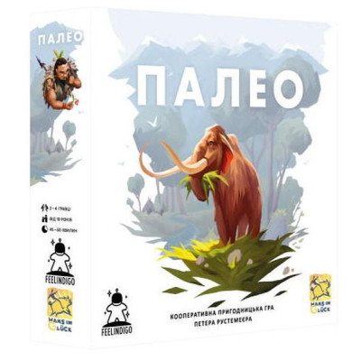 Настільна гра Feelindigo Палео (Paleo), українська (FI22048)