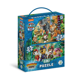 Пазл DoDo 2 в 1 Paw Patrol. Пригоди у Джунглях (200572)