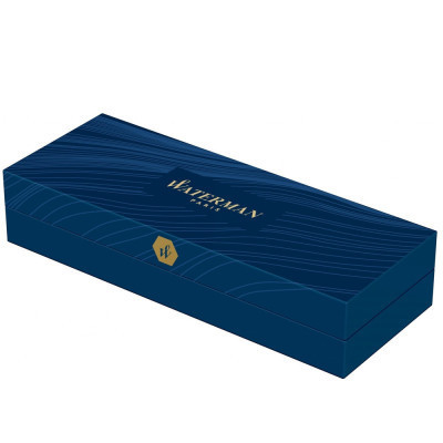 Ручка пір&#039;яна Waterman CARENE Deluxe Black/silver  FP F (11 200)