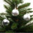 Ялинкова іграшка House Of Seasons Кульки Пластик 10 шт D6 см Сріблясті (8720967923878)
