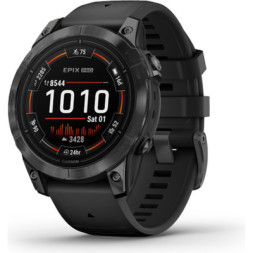 Смарт-годинник Garmin EPIX PRO (g2), 47, Glass, Slt Gray, Blk, GPS (010-02803-01)