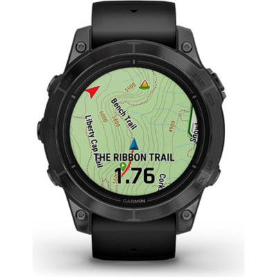 Смарт-годинник Garmin EPIX PRO (g2), 47, Glass, Slt Gray, Blk, GPS (010-02803-01)