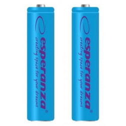 Акумулятор Esperanza AAA 1000mAh Ni-MH * 2 blue (EZA101B)