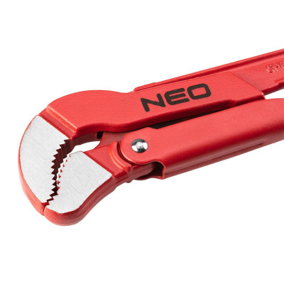 Ключ Neo Tools трубный, 45°, рабочий диапазон 0-26мм, 330мм (02-420)