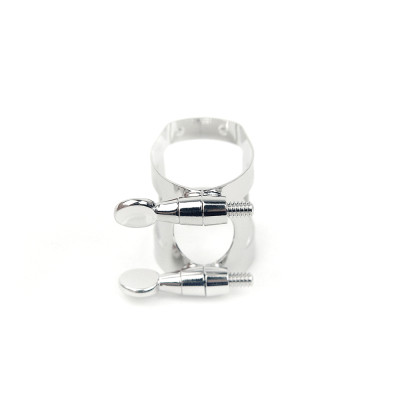 Лигатура для саксофонов D&#039;Addario Rico Ligature &amp; Cap For Soprano Sax Nickel-Plated (RSS1N)