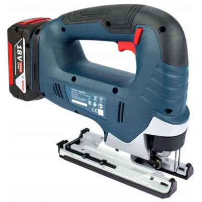 Електролобзик Bosch GST 185-LI, 18В, 4Аг, 0-3500 об/хв, хід 26мм, кейс (0.601.5B3.023)