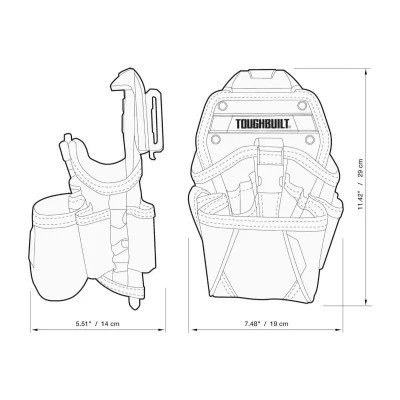 Сумка для інструмента ToughBuilt кобура для дриля (TB-CT-20-LX)