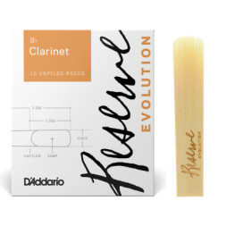 Тростина для кларнета D'Addario Reserve Evolution Bb Clarinet #2.5 - 10 Pack (DCE1025)