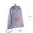 Сумка для взуття Kite Fluffy Heart Сіра (K24-601M-23)
