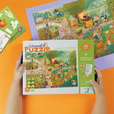 Пазл DoDo Віммельпазл Літо у селі, 60 елементів (300558)
