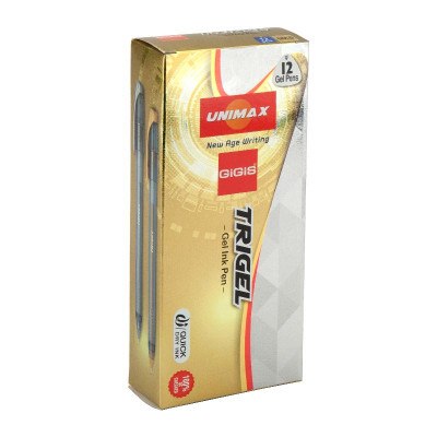 Ручка гелева Unimax Trigel-2, золота (UX-131-35)