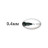 Лайнер UNI Pin Fine Linе Black 0.4 мм (PIN04-200.Black)