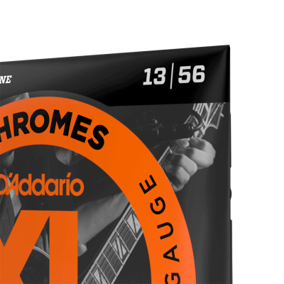 Струни для гітари D&#039;Addario XL Chromes Medium (13-56) (ECG26)