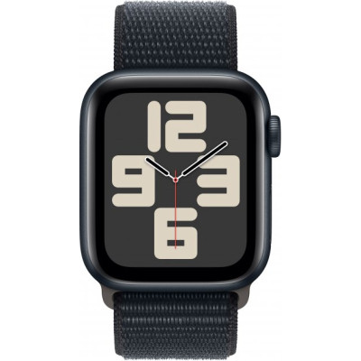 Смарт-годинник Apple Watch SE 2023 GPS 40mm Midnight Aluminium Case with Midnight Sport Loop (MRE03QP/A)