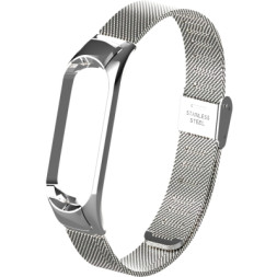 Ремінець до фітнес браслета BeCover Metal для Xiaomi Mi Smart Band 5 Silver (705147)