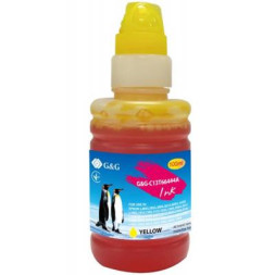 Чорнило G&amp;G Epson L100/L200 yellow, контейнер 100мл (G&amp;G-C13T66444A)