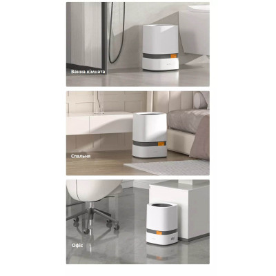 Контейнер для сміття JAH Paperwaste Квадратний Білий 15 л (20263)