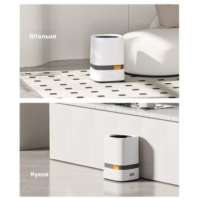 Контейнер для сміття JAH Paperwaste Квадратний Білий 15 л (20263)