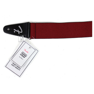 Ремінь для гітари Fender Strap 2&quot; Weighless Tweed Red (229402)